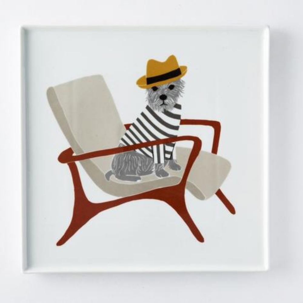 West Elm Claudia Pearson Dog Plate